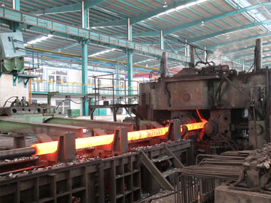 重庆无缝钢管厂家生产线